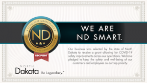 We are ND Smart - Designer Smiles Received Grant from the State of North Dakota to Implement Top-Tier COVID-19 Safety Protocols